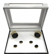 Load image into Gallery viewer, CUFF LINKS with STUDS SET
