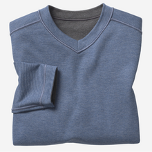 Load image into Gallery viewer, JOHNSTON &amp; MURPHY Reversible Long Sleeve V-Neck Pullover
